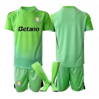 Aston Villa Golmanski Gostujuci Dres za djecu 2025-26 Kratak Rukav (+ Kratke hlače)